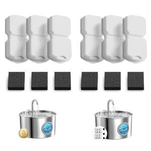 Cat Water Fountain Filter Replacement: 12 Cat Fountain Filter - 12 Pet